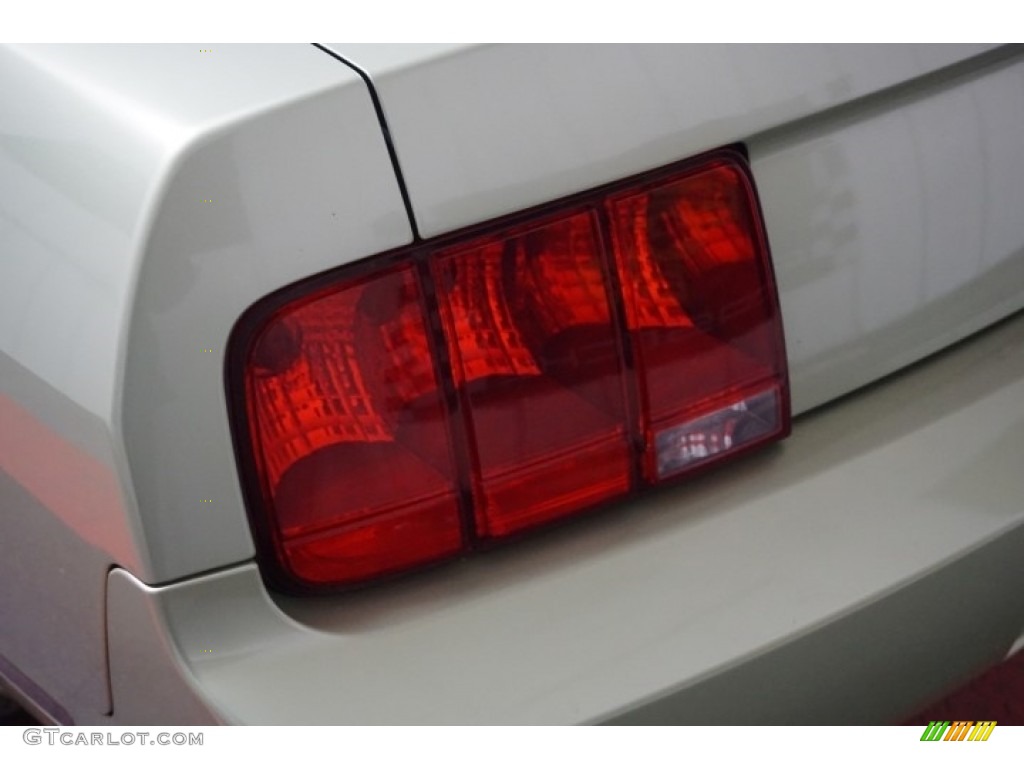 2006 Mustang V6 Premium Coupe - Legend Lime Metallic / Red/Dark Charcoal photo #57