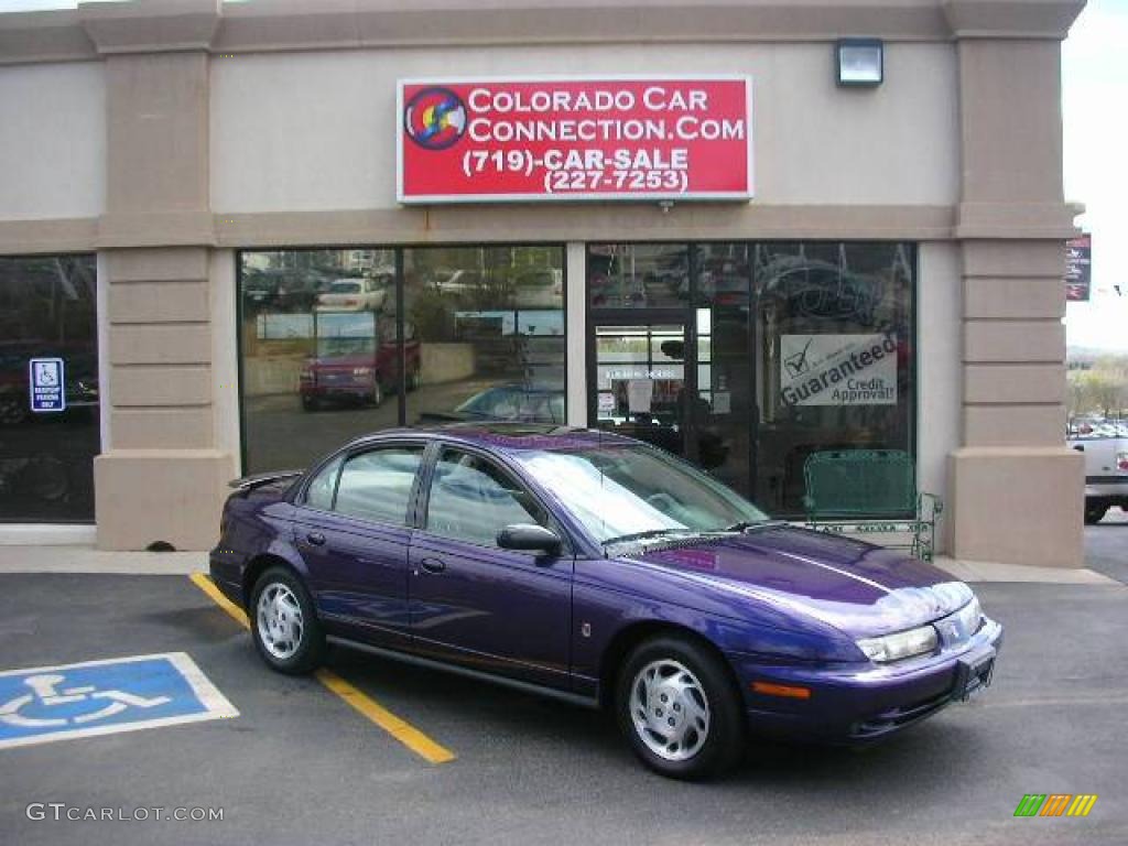 1996 S Series SL2 Sedan - Purple / Gray photo #1