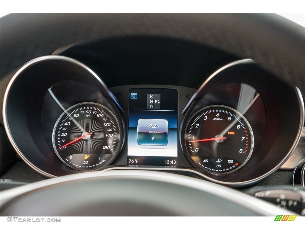 2017 Mercedes-Benz C 300 Coupe Gauges Photo #113929445