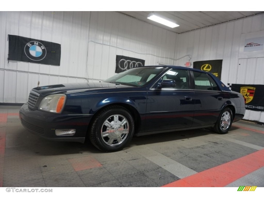 2003 DeVille Sedan - Blue Onyx / Midnight Blue photo #2