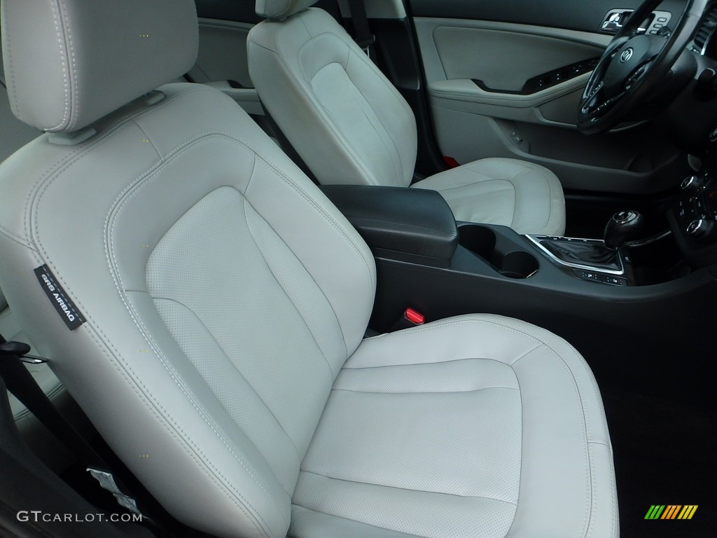 2011 Optima EX - Corsa Blue / Gray photo #10