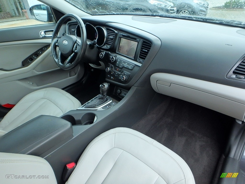 2011 Optima EX - Corsa Blue / Gray photo #11
