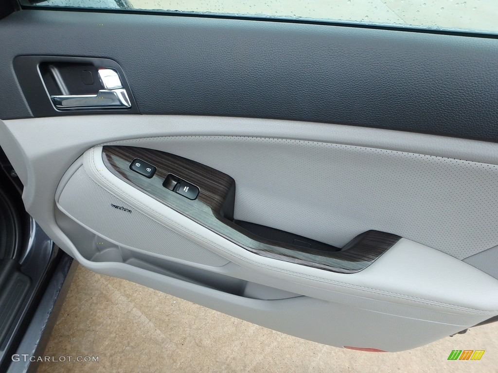 2011 Optima EX - Corsa Blue / Gray photo #12
