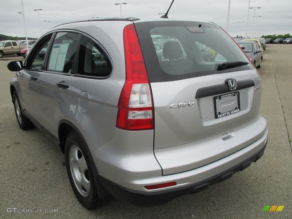 2010 CR-V LX AWD - Alabaster Silver Metallic / Gray photo #16