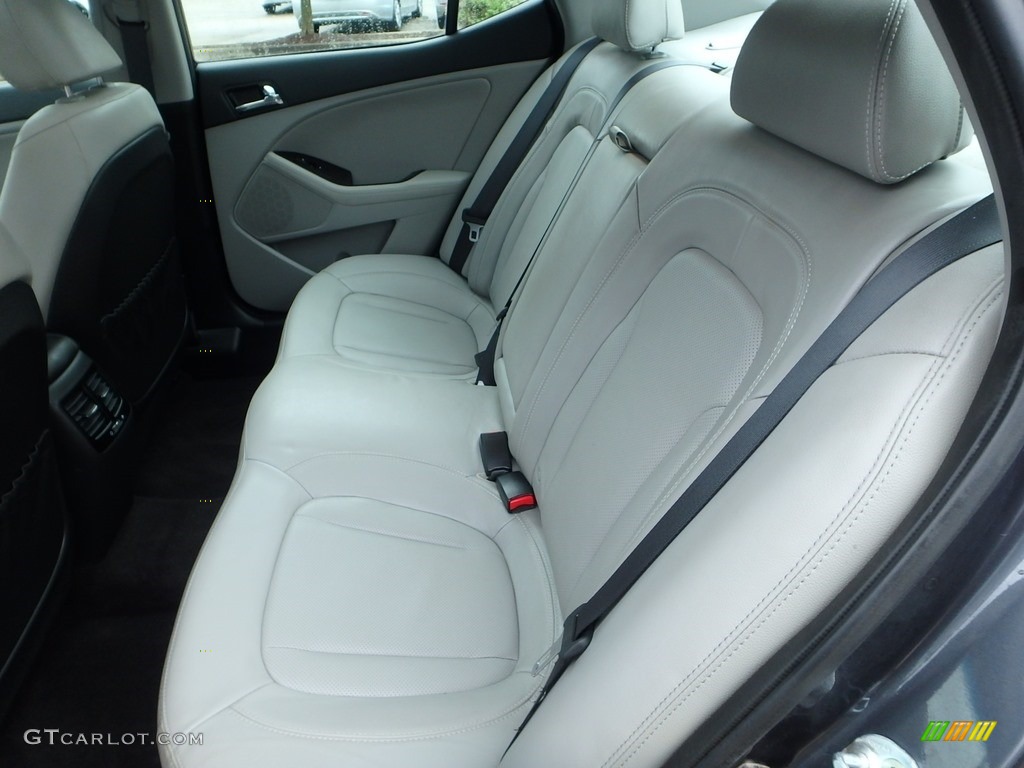 2011 Optima EX - Corsa Blue / Gray photo #15