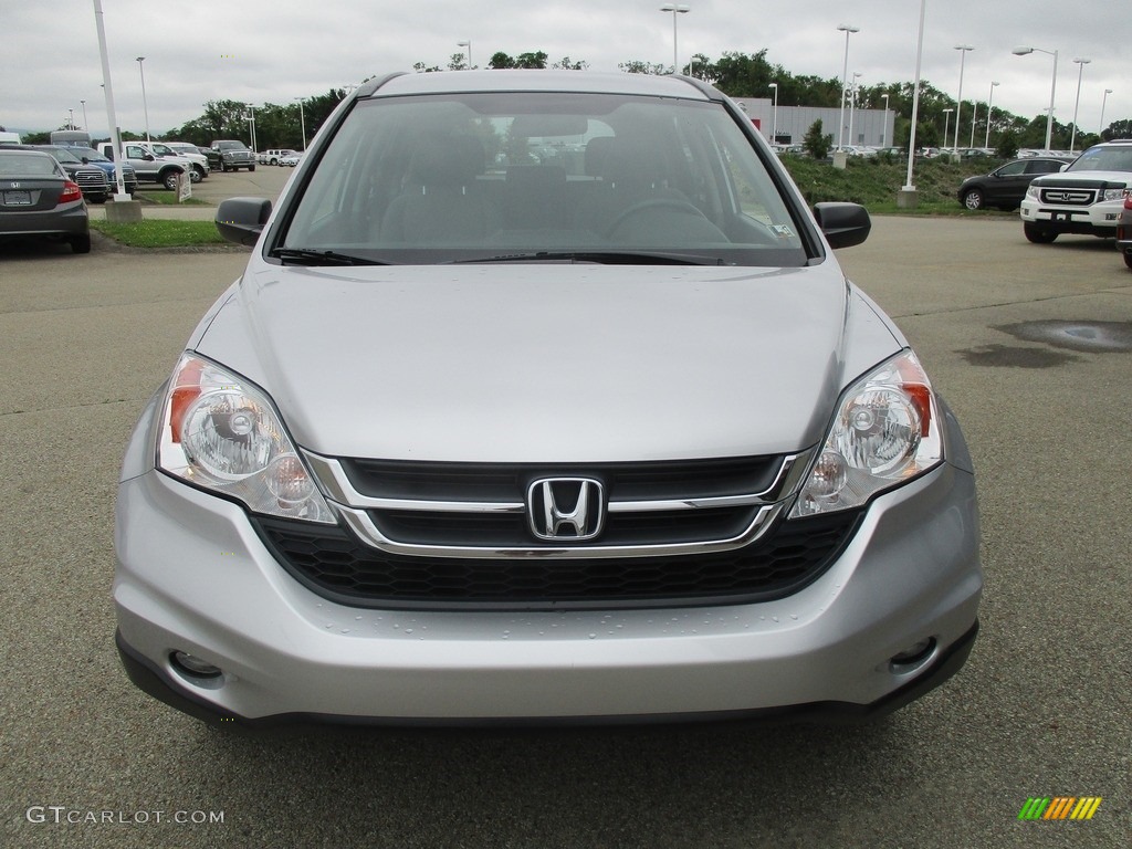 2010 CR-V LX AWD - Alabaster Silver Metallic / Gray photo #19