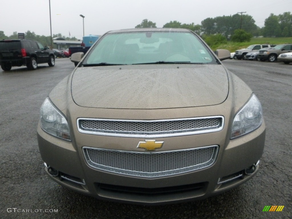 2008 Malibu LTZ Sedan - Sandstone Metallic / Cocoa/Cashmere Beige photo #16