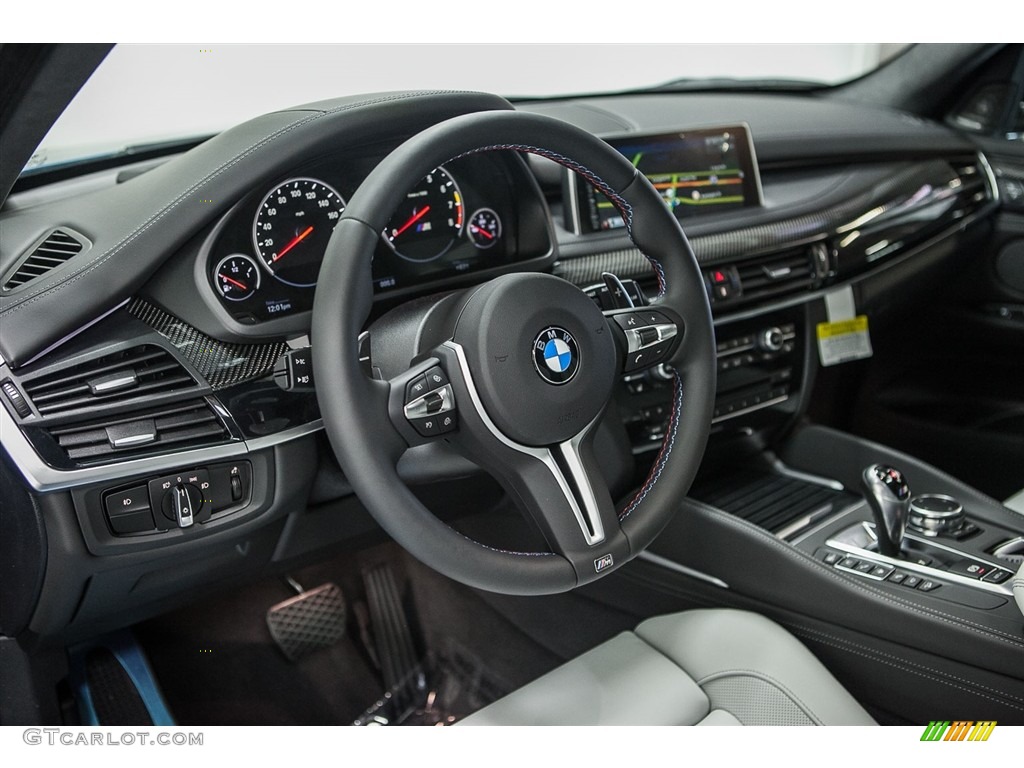 Silverstone Interior 2016 BMW X5 M xDrive Photo #113935379