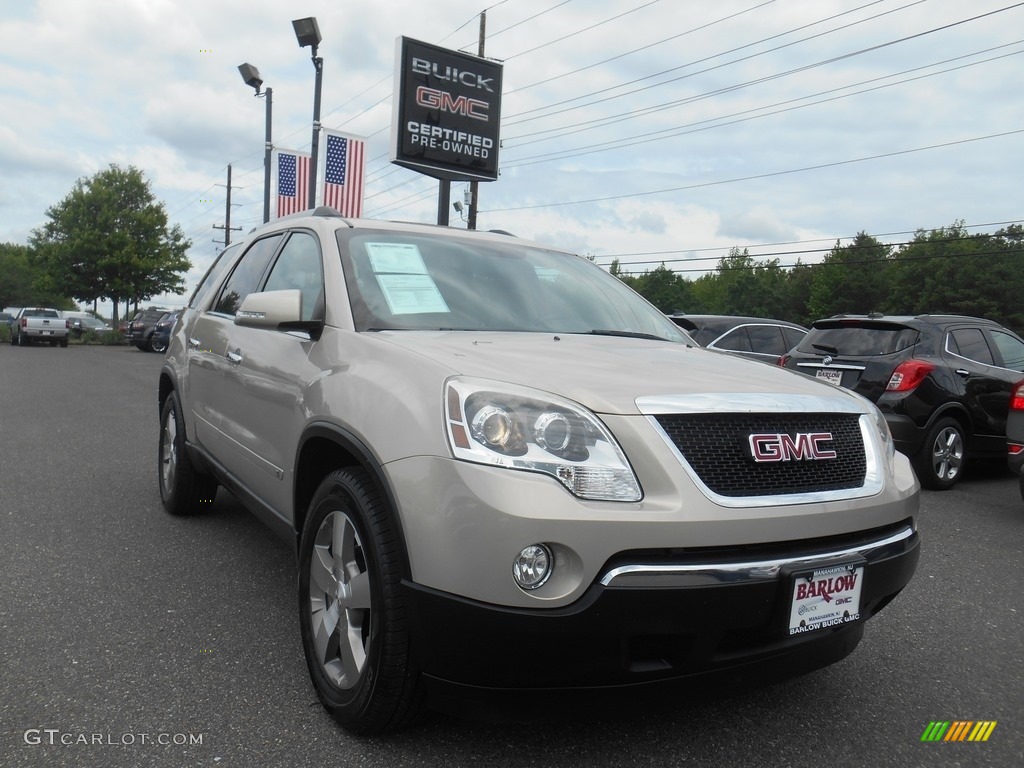 2010 Acadia SLT - Gold Mist Metallic / Cashmere photo #1