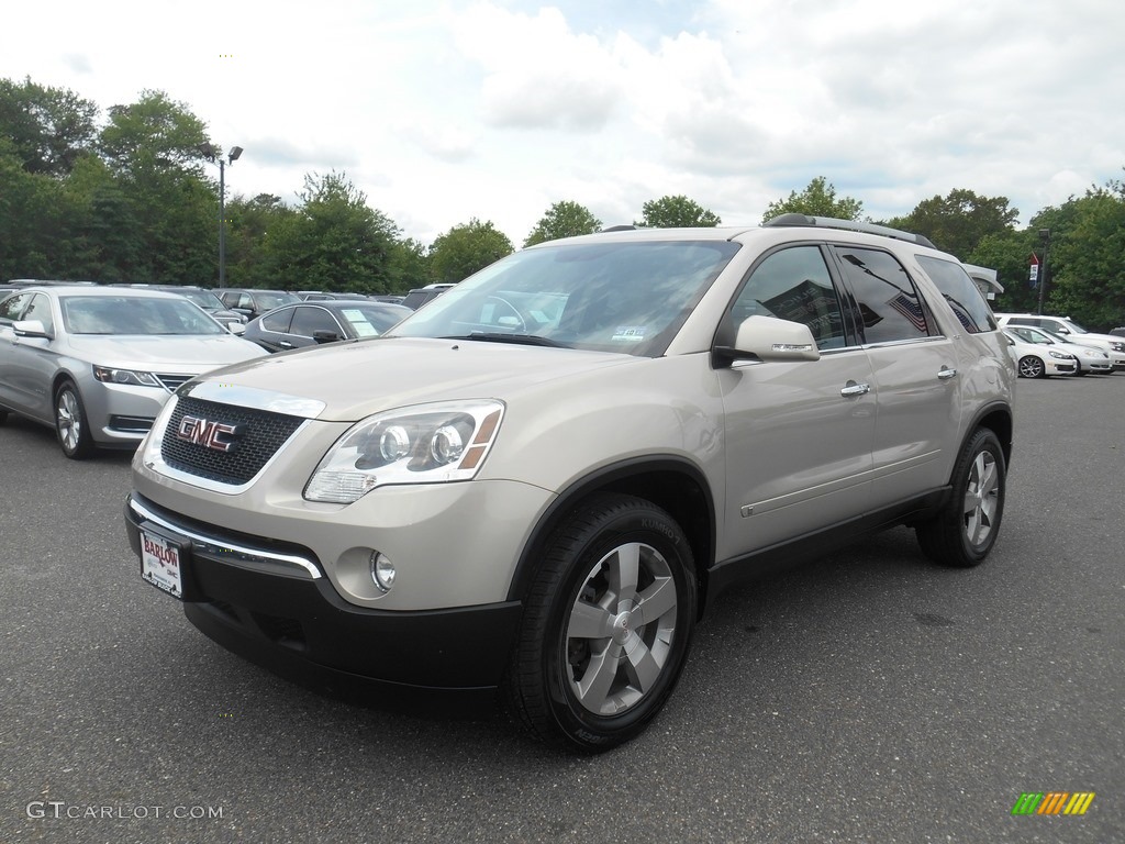 2010 Acadia SLT - Gold Mist Metallic / Cashmere photo #5