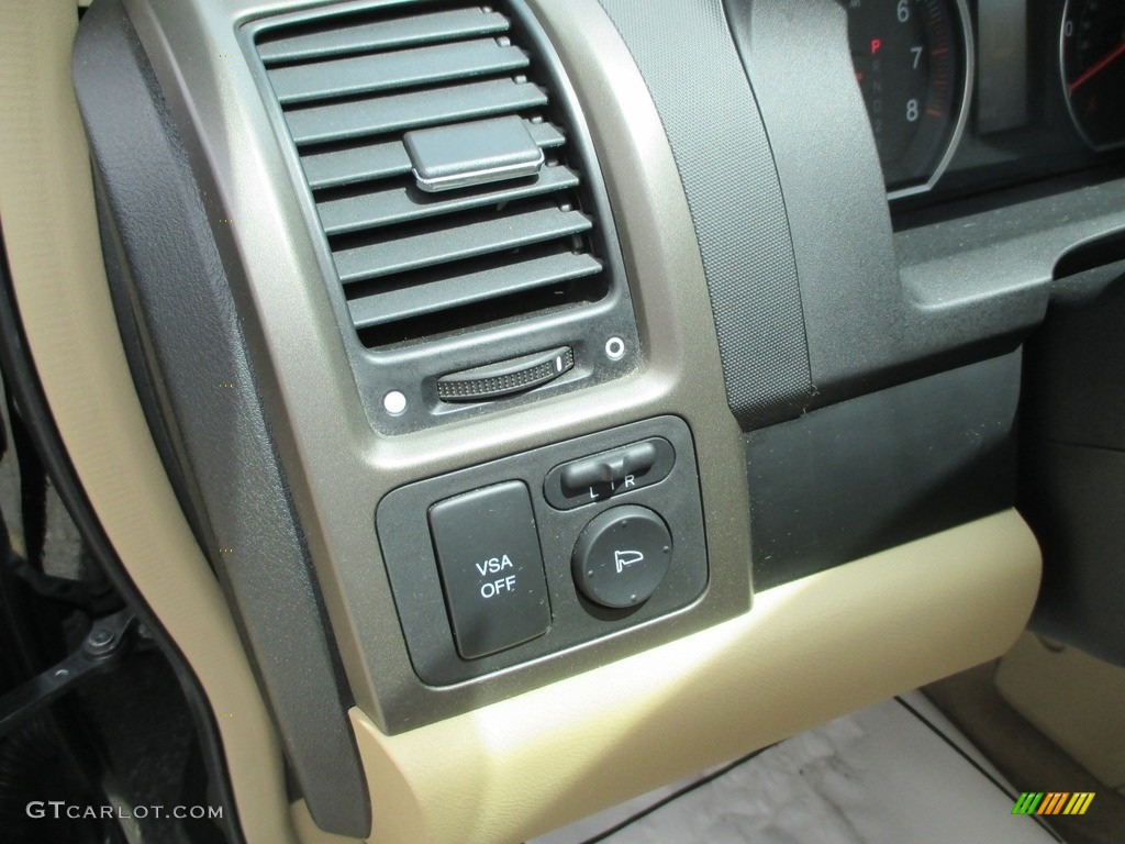 2009 CR-V EX-L 4WD - Crystal Black Pearl / Ivory photo #36