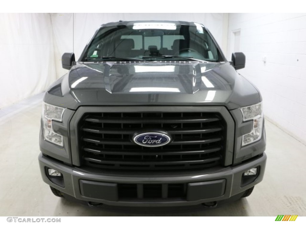 2016 F150 XLT SuperCrew 4x4 - Magnetic / Black photo #2
