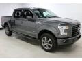 2016 Magnetic Ford F150 XLT SuperCrew 4x4  photo #3