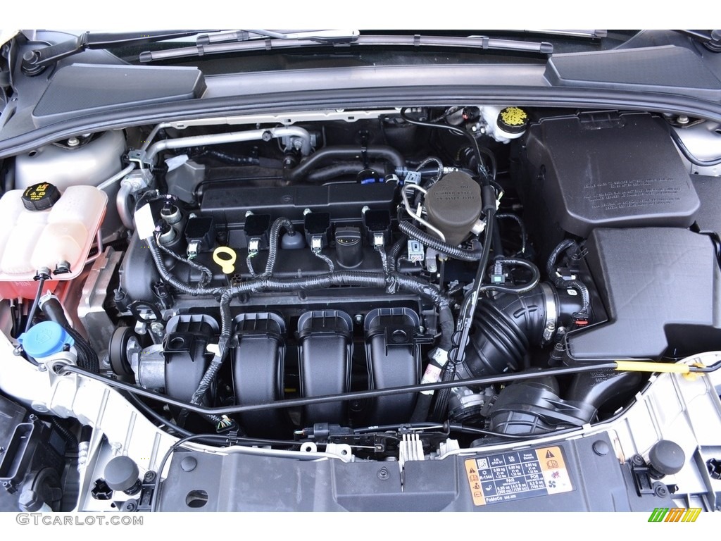 2015 Focus SE Hatchback - Tectonic Metallic / Charcoal Black photo #13