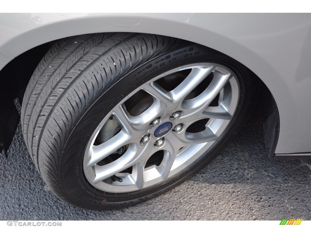 2015 Focus SE Hatchback - Tectonic Metallic / Charcoal Black photo #14