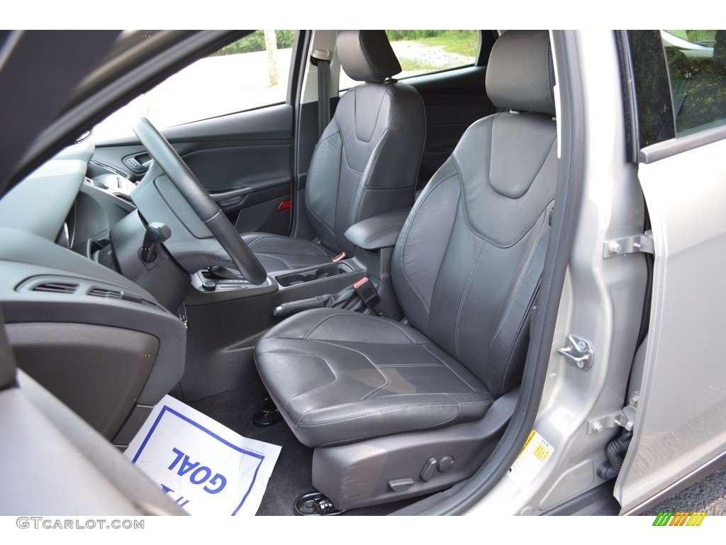 2015 Focus SE Hatchback - Tectonic Metallic / Charcoal Black photo #17