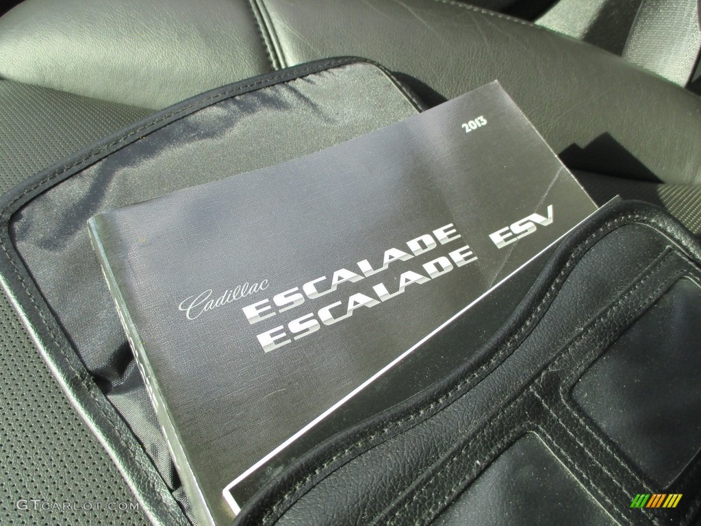 2013 Escalade Luxury AWD - Radiant Silver Metallic / Ebony photo #49