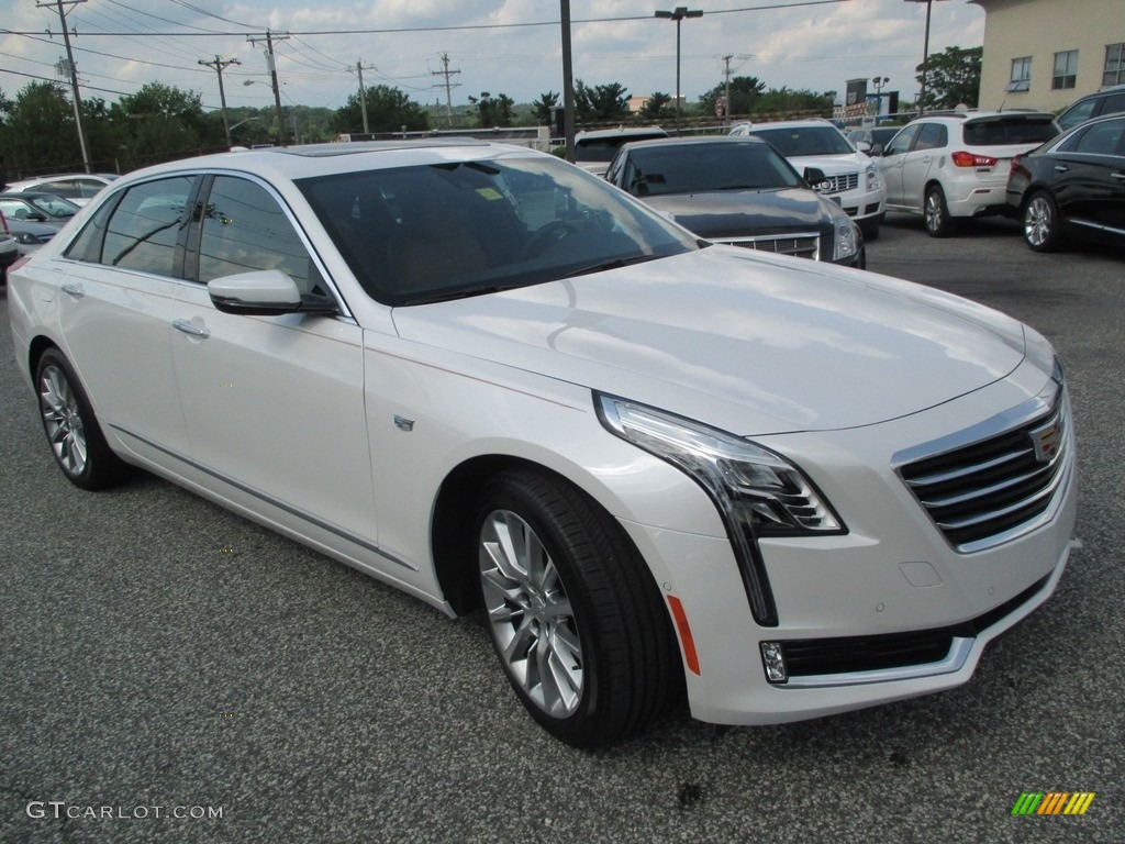 Crystal White Tricoat 2016 Cadillac CT6 3.6 Luxury AWD Exterior Photo #113939648