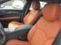 2016 Cadillac CT6 Cinnamon Interior Front Seat Photo
