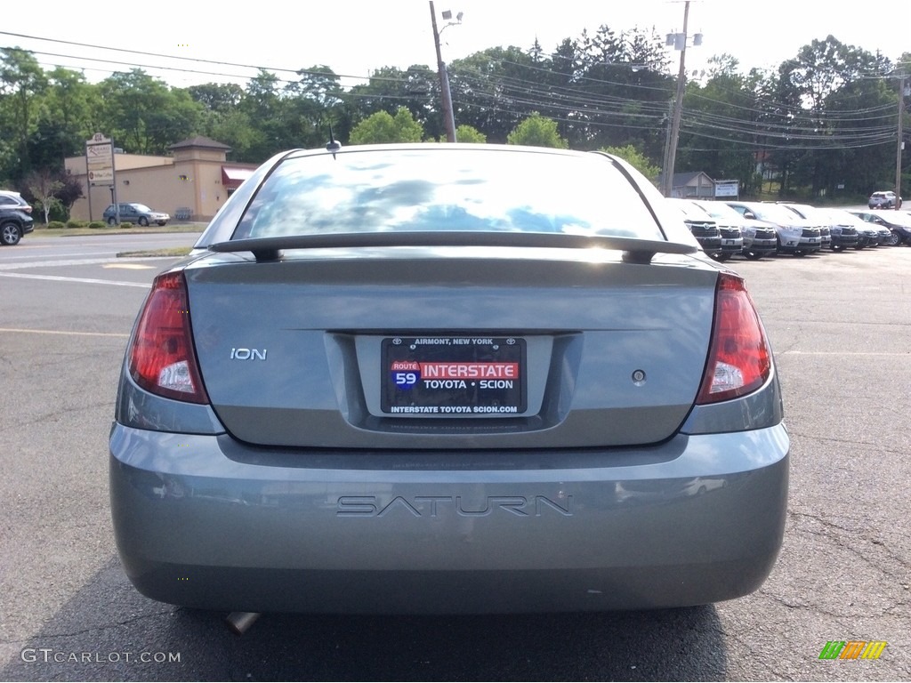 2006 ION 3 Sedan - Storm Gray / Gray photo #5