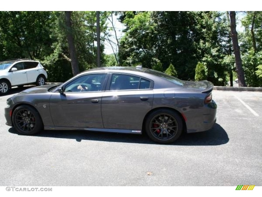 2015 Charger SRT Hellcat - Granite Crystal Metallic / Black photo #3