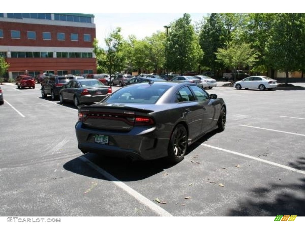 2015 Charger SRT Hellcat - Granite Crystal Metallic / Black photo #6