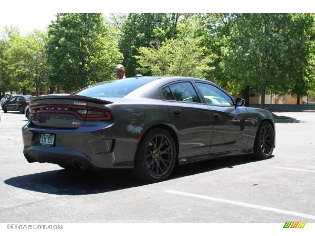 2015 Charger SRT Hellcat - Granite Crystal Metallic / Black photo #7