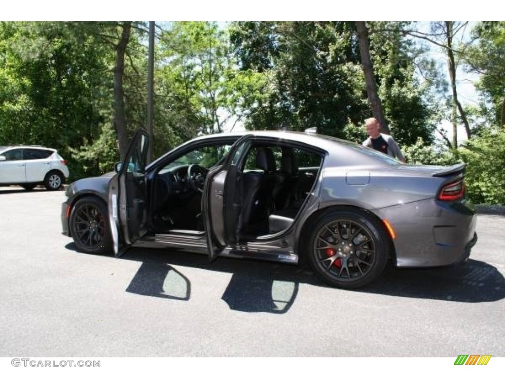 2015 Charger SRT Hellcat - Granite Crystal Metallic / Black photo #11