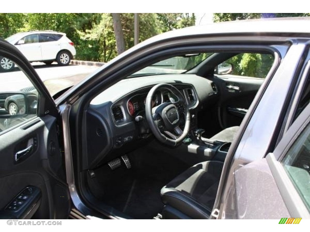 2015 Charger SRT Hellcat - Granite Crystal Metallic / Black photo #12