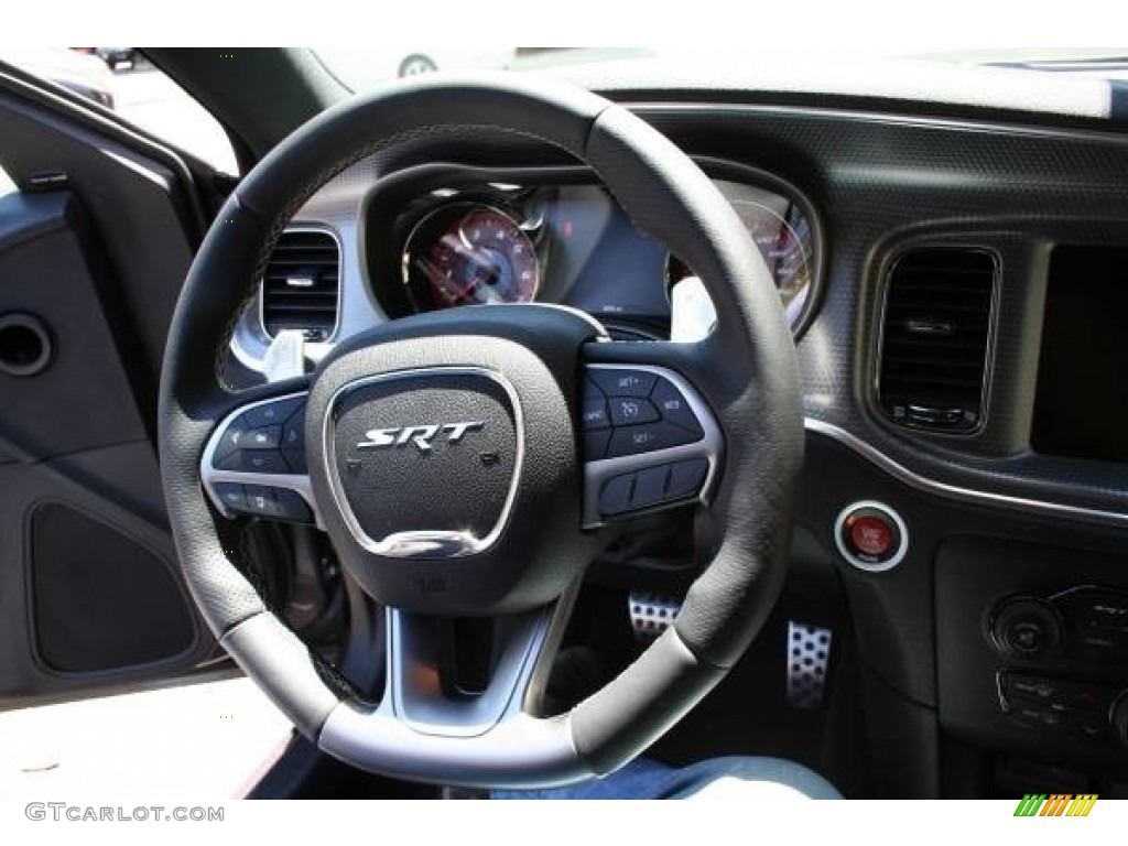 2015 Charger SRT Hellcat - Granite Crystal Metallic / Black photo #13
