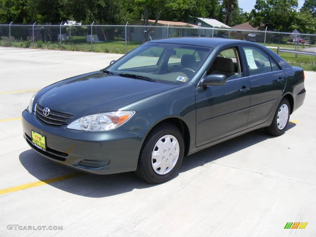 2003 Camry LE - Aspen Green Pearl / Taupe photo #7