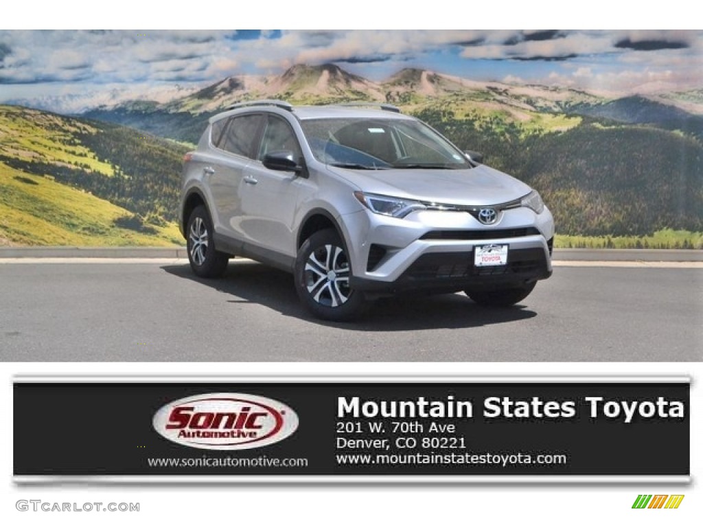2016 RAV4 LE AWD - Silver Sky Metallic / Black photo #1