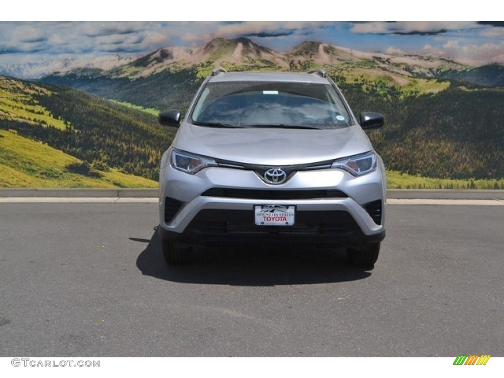 2016 RAV4 LE AWD - Silver Sky Metallic / Black photo #2