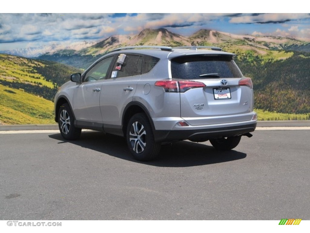 2016 RAV4 LE AWD - Silver Sky Metallic / Black photo #3