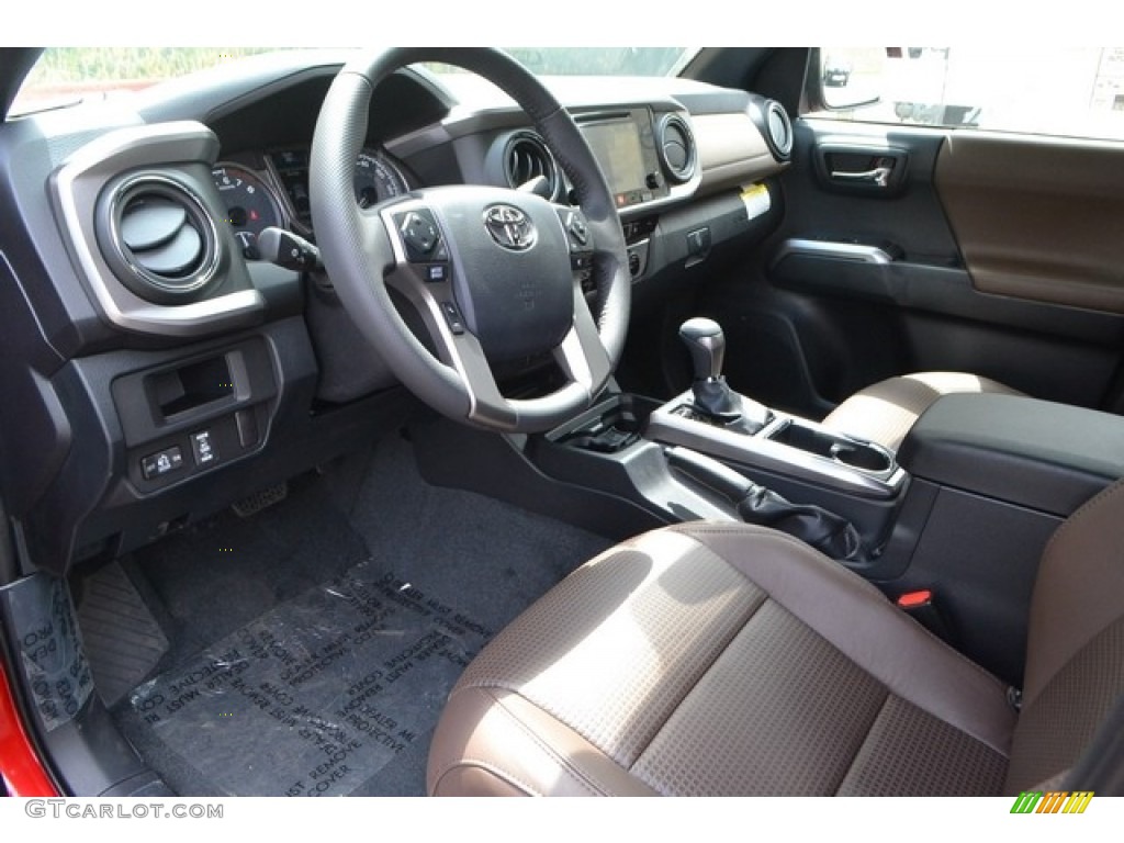 Limited Hickory Interior 2016 Toyota Tacoma Limited Double Cab 4x4 Photo #113945737