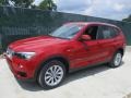 2017 Melbourne Red Metallic BMW X3 xDrive28i  photo #8