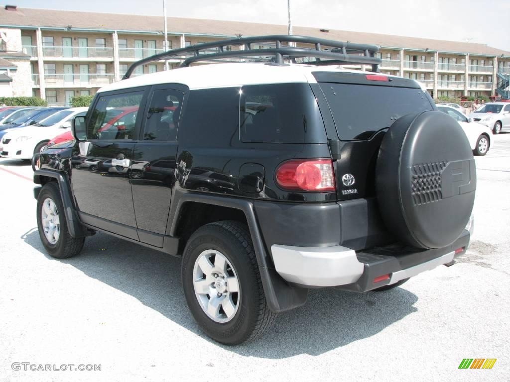 2007 FJ Cruiser  - Black Diamond / Dark Charcoal photo #8