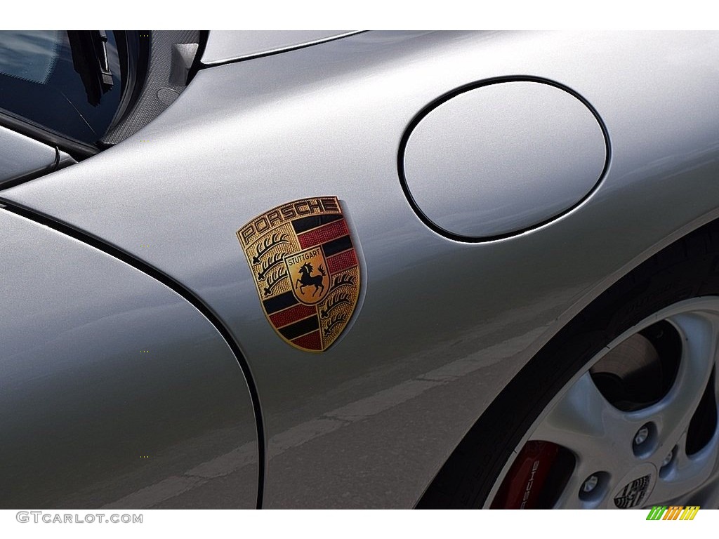 1997 Boxster  - Arctic Silver Metallic / Boxster Red photo #27