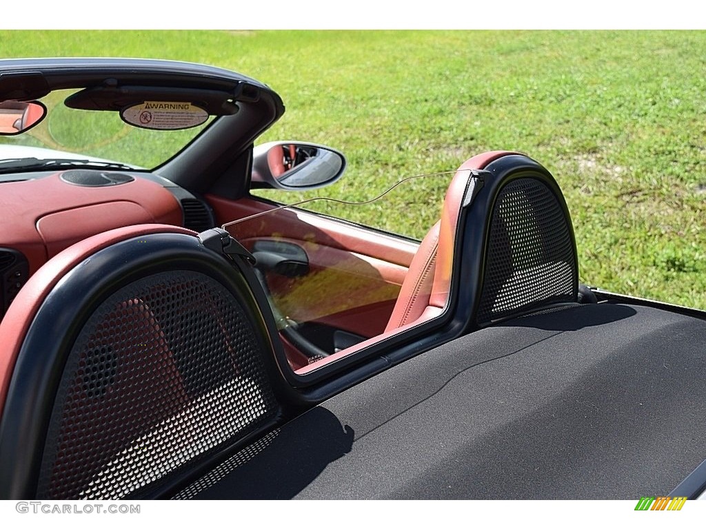 1997 Boxster  - Arctic Silver Metallic / Boxster Red photo #45