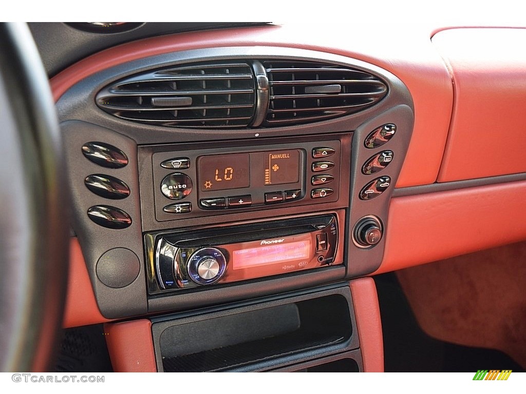 1997 Boxster  - Arctic Silver Metallic / Boxster Red photo #54