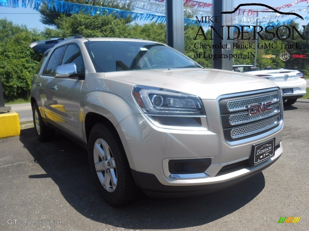 Sparkling Silver Metallic GMC Acadia