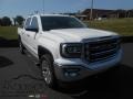 2016 Summit White GMC Sierra 1500 SLT Crew Cab 4WD  photo #1