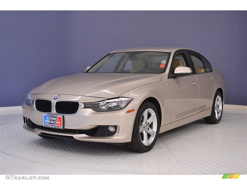 2013 3 Series 328i Sedan - Orion Silver Metallic / Venetian Beige photo #3