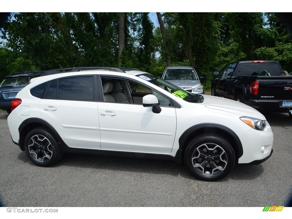 2014 XV Crosstrek 2.0i Limited - Satin White Pearl / Ivory photo #4