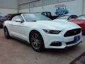2016 Oxford White Ford Mustang EcoBoost Premium Convertible  photo #1