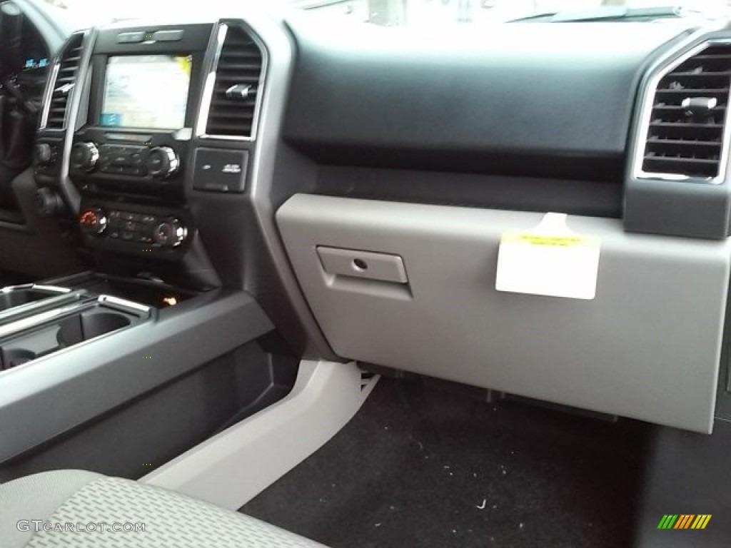 2016 F150 XLT SuperCrew 4x4 - Shadow Black / Medium Earth Gray photo #14