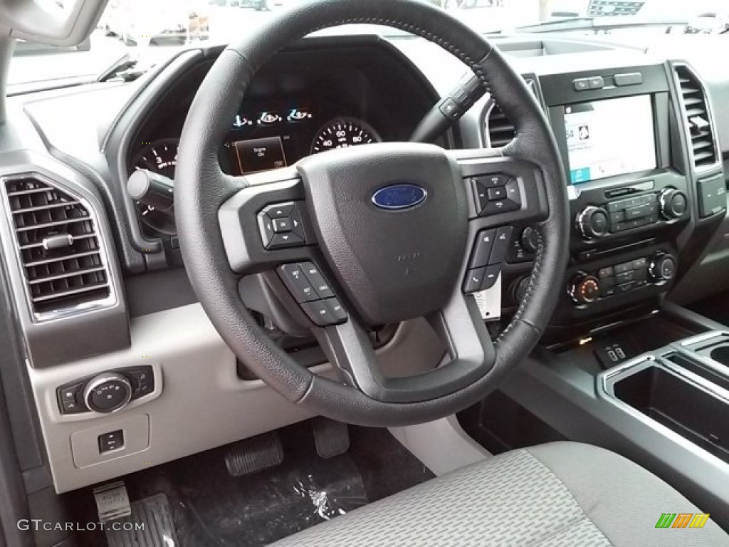 2016 F150 XLT SuperCrew 4x4 - Shadow Black / Medium Earth Gray photo #20