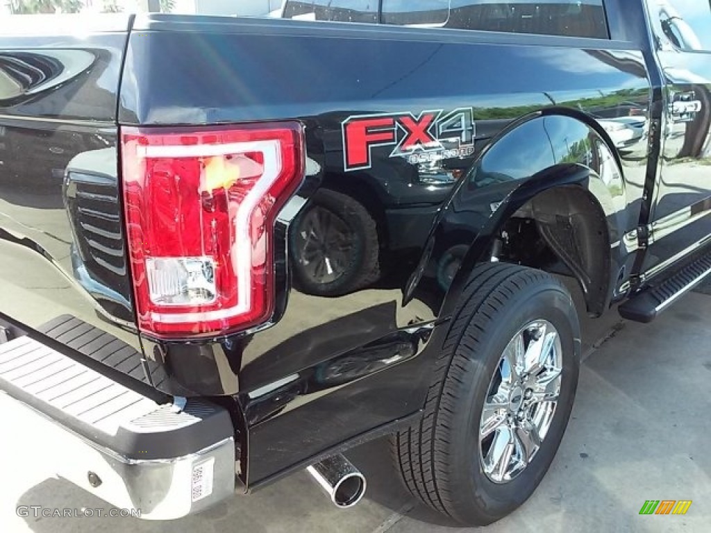 2016 F150 XLT SuperCrew 4x4 - Shadow Black / Medium Earth Gray photo #31