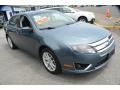 Steel Blue Metallic - Fusion SEL V6 AWD Photo No. 3
