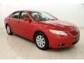 Barcelona Red Metallic 2007 Toyota Camry XLE V6